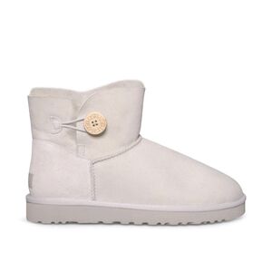 UGG Light Pink Shearling Boots Mini Bailey Size 7 Womens